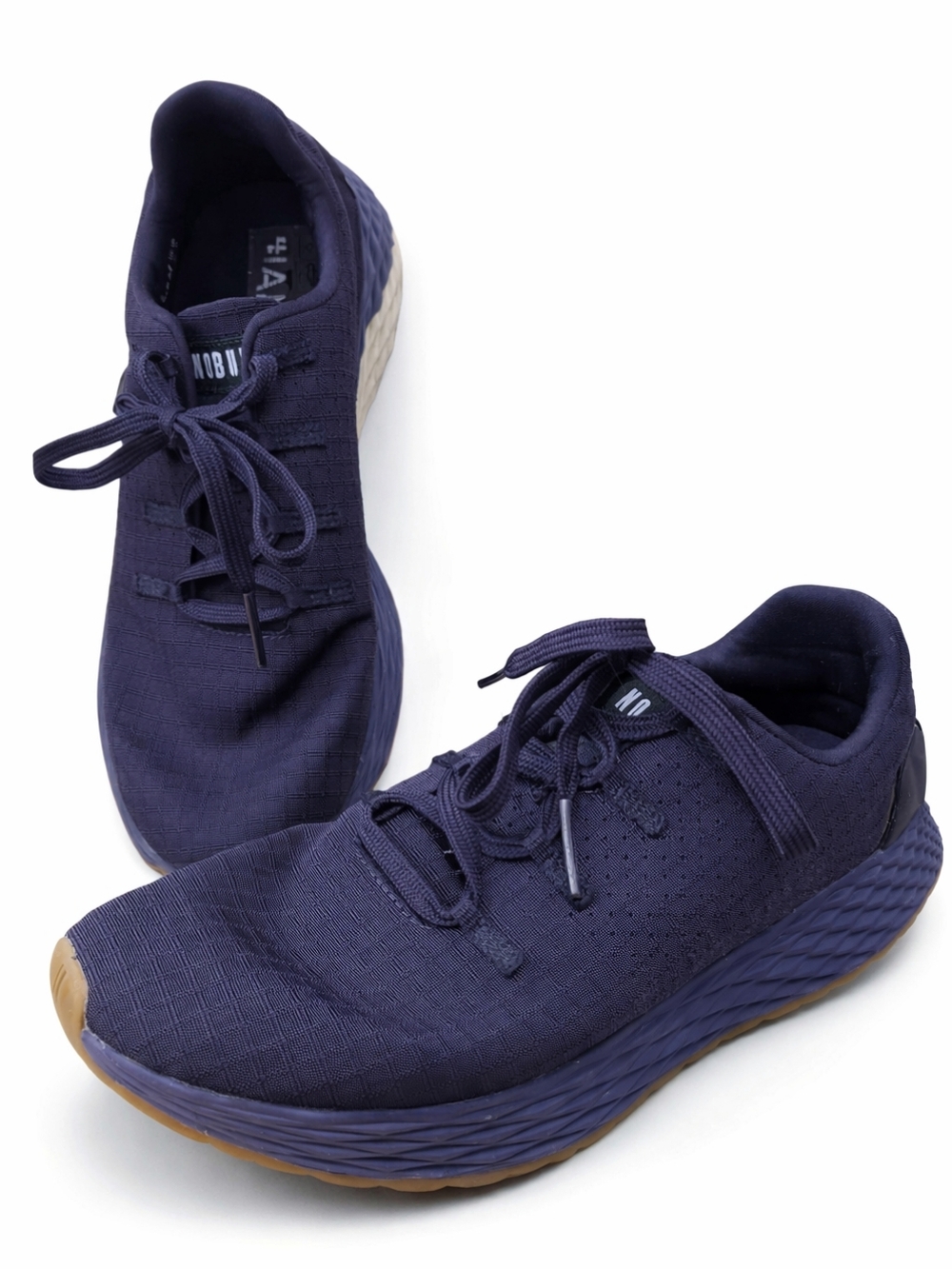 Nobull Ripstop Runner Shoes Men's 6.5 Women's 8 Purple Sneakers Training Shoes